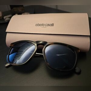 ROBERTO CAVALLI RC1134 C5552V (DARK HAVANA / BLUE)***EUC***